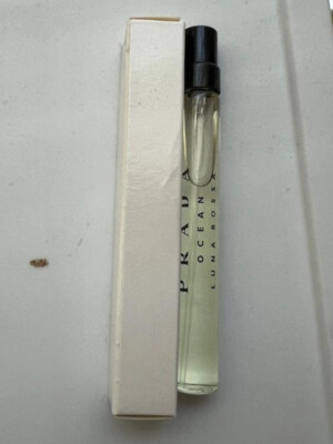 PRADA LUNA ROSSA OCEAN 0.33 oz./ 10 ml. Eau de Toilette Spray New in White Box