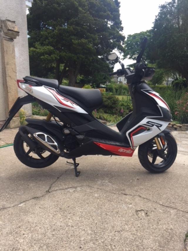 Aprilia Scooter 49cc, very low dry miles for sale in Billingham