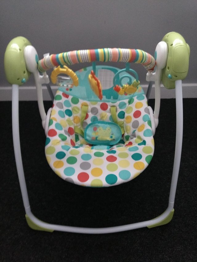 Chad Valley Circus Friends Portable Baby Swing Chair In Stevenage Hertfordshire Gumtree