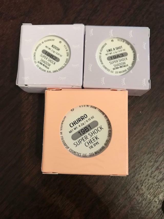 COLOURPOP(2) Super Shock Eyeshadow & (1) Super Shock Cheek