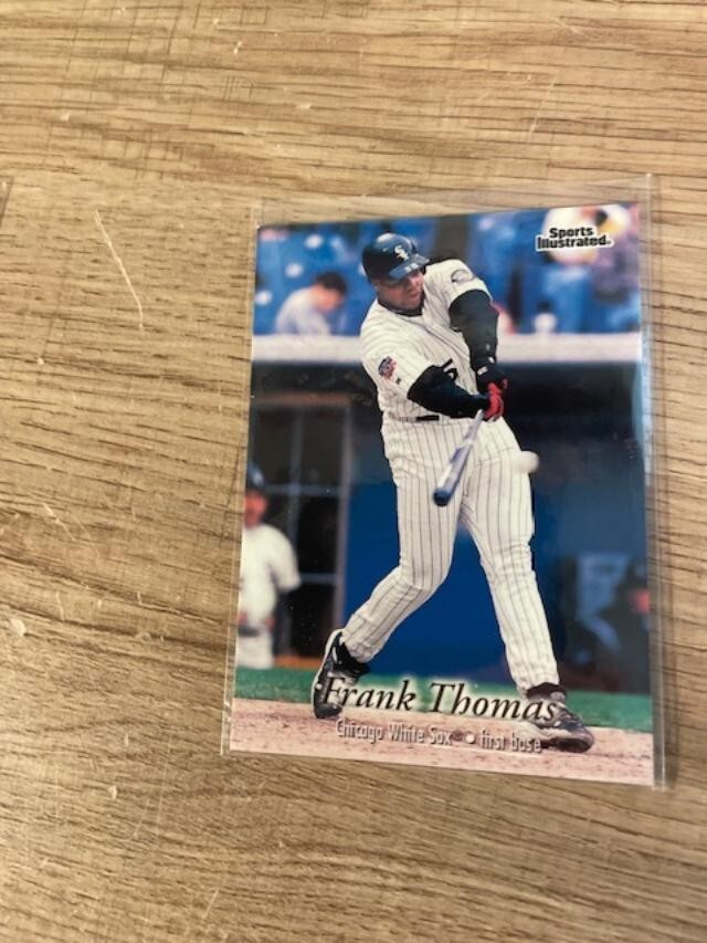 Frank Thomas White Sox 1997 Fleer Sports Illustrated BASE
