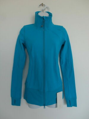 NWT LULULEMON Nice Asana Jacket *BR 4 SRGE Surge Blue