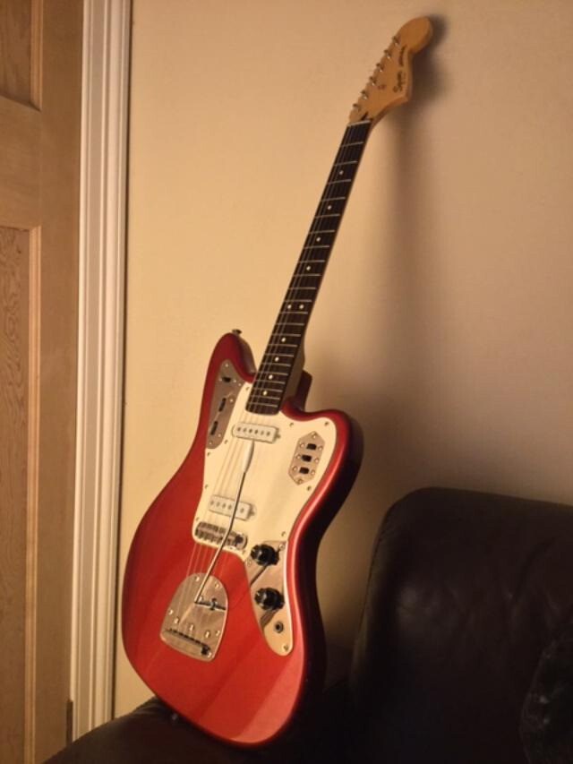 Fender Squier Jaguar 6String Electric Guitar Made in Indonesia Year