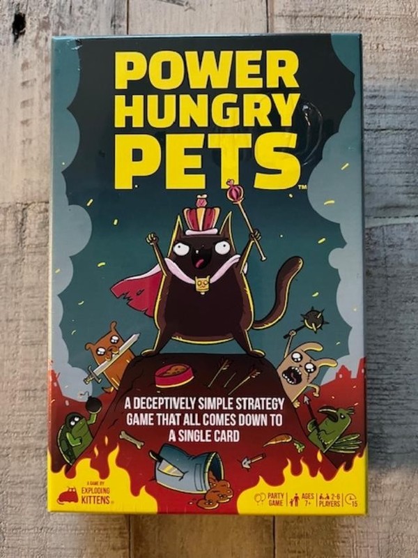 Power Hungry Pets - Party Card Game by Exploding Kittens