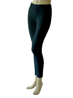Cotton Spandex Ankle Length Leggings Pants Women Size S - 5XL 30 Colors USA