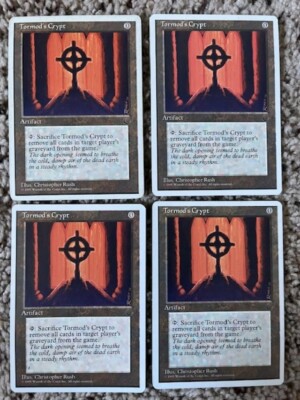 MTG- Tormod's Crypt x4 - Chronicles