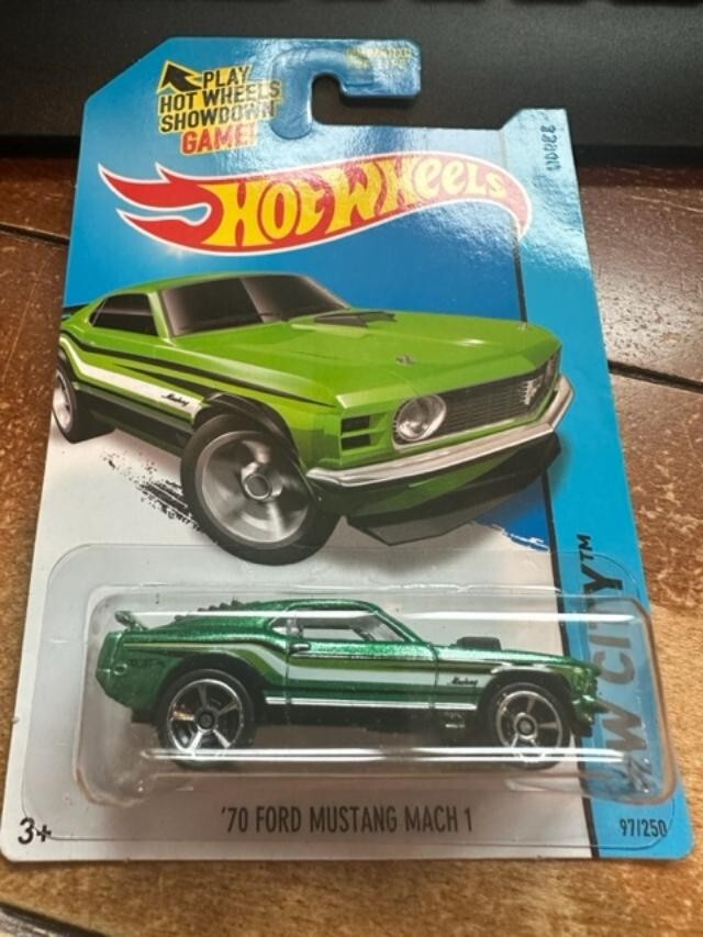 Hw City '70 Ford Mustang Mach 1 #97 Green