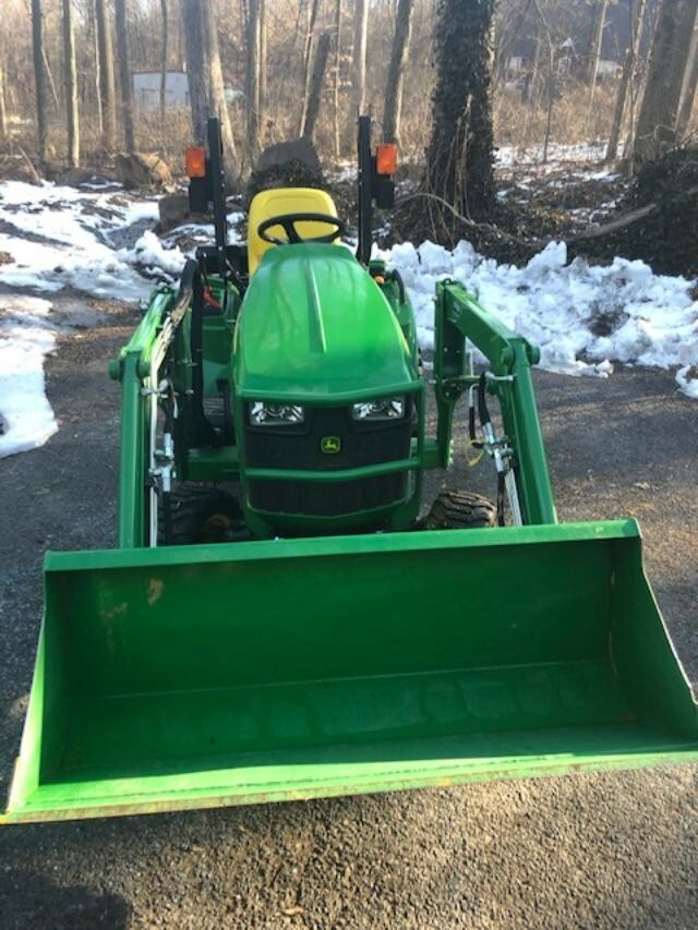 John Deere 1023E Tractor with Loader