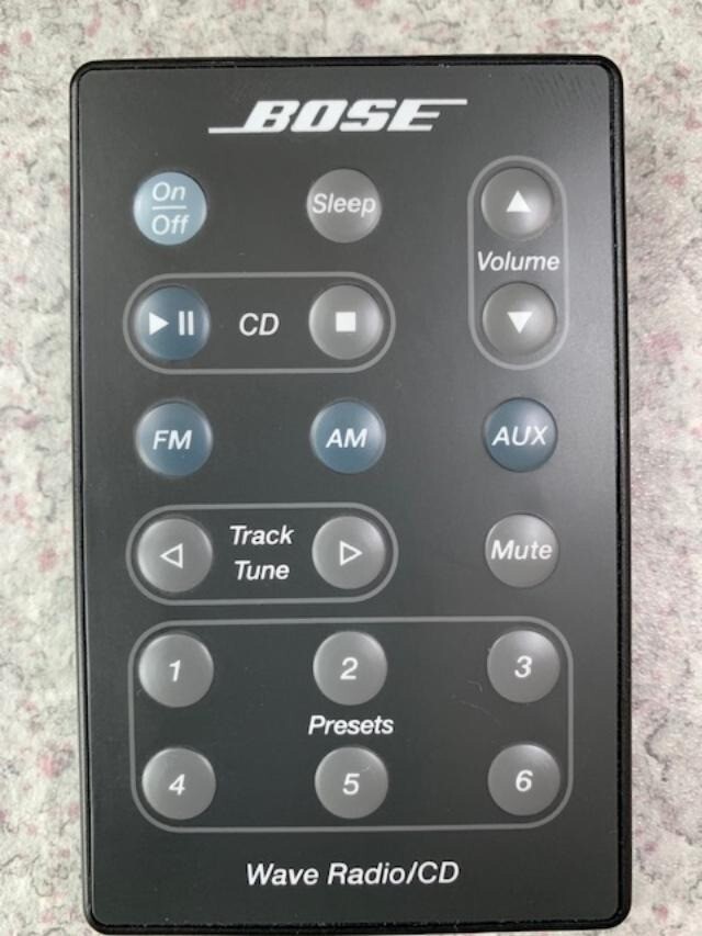 Genuine Original BoseWave Radio/CD AWRC3G & AWRC3P Remote Control in