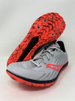 

Женские кроссовки Saucony Havok XC3, туман/черный/визи, 8 B Medium США, Fog/black/vizi