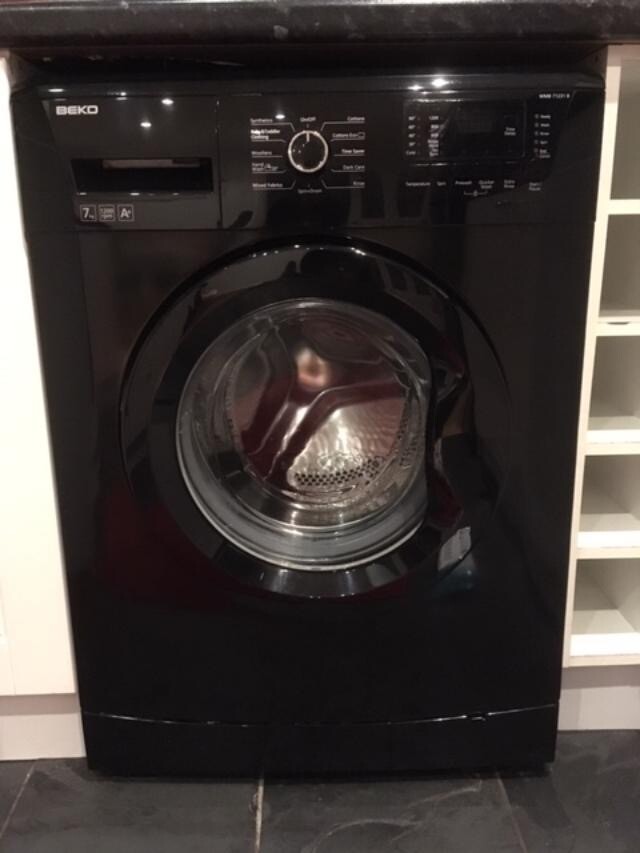 Beko black washing machine **now sold** in Thetford, Norfolk Gumtree