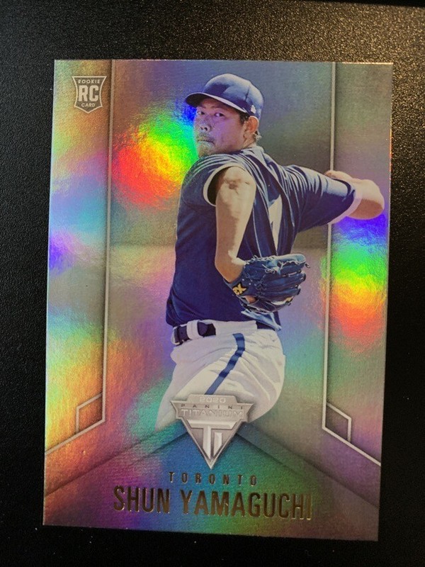 shunページ 2020 Panini Titanium #12 Shun Yamaguchi RC Blue Jays | eBay
