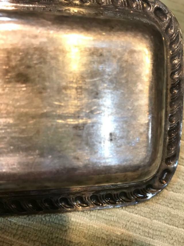 Antique Calenburg Silver Plated Butter Dish