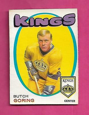 1971-72 OPC # 152 KINGS BUTCH GORING ROOKIE VG CARD (INV# D8333). rookie card picture