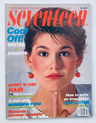 VTG Seventeen Magazine July 1983 A Visit with Harrison Ford No Label