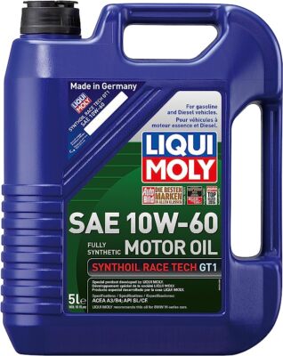    5L Liqui Moly 10W-60 Synthoil Race Tech GT1 Synthetic Engine Oil LM2024 BMW  