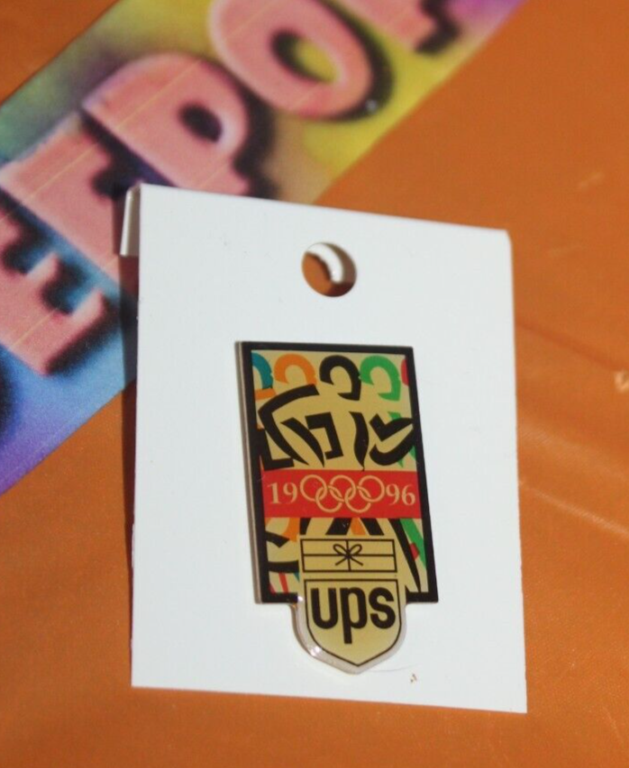 Vintage UPS Sponsored Olympic Lapel Pin 1996