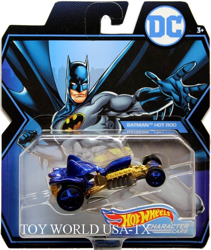 Character Cars Dc Series Batman Hot Rod