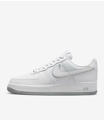 Nike Air Force 1 '07 White Wolf Grey Lifestyle Sneakers DV0788-100 s 11