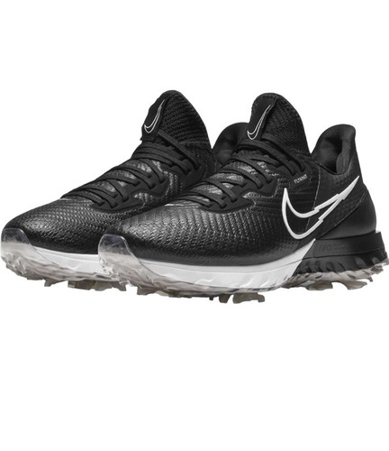 Nike Air Zoom Infinity Tour Golf Shoe Black White Volt sz