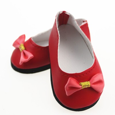 Hot sell fashion gift shoes for 18inch American girl doll party 