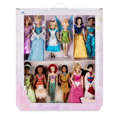 New disney cheap princess dolls