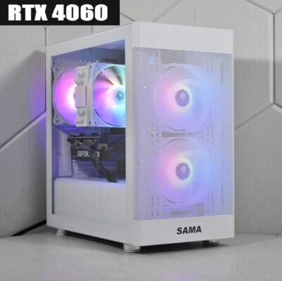 Intel i7-Core, RTX 4060, 16GB RAM, 1TB, SSD Gaming PC Desktop Computer, Win 11