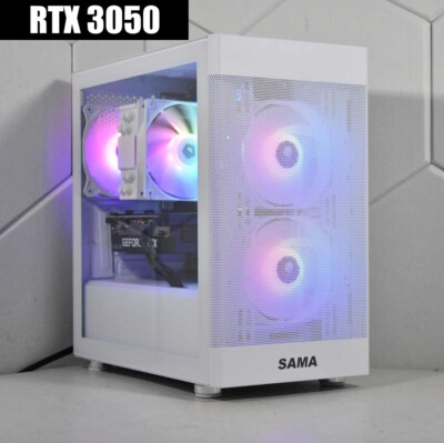 Intel 10-Core, RTX 3050, 32GB RAM, 240GB SSD + 2TB HD Gaming Computer Desktop PC
