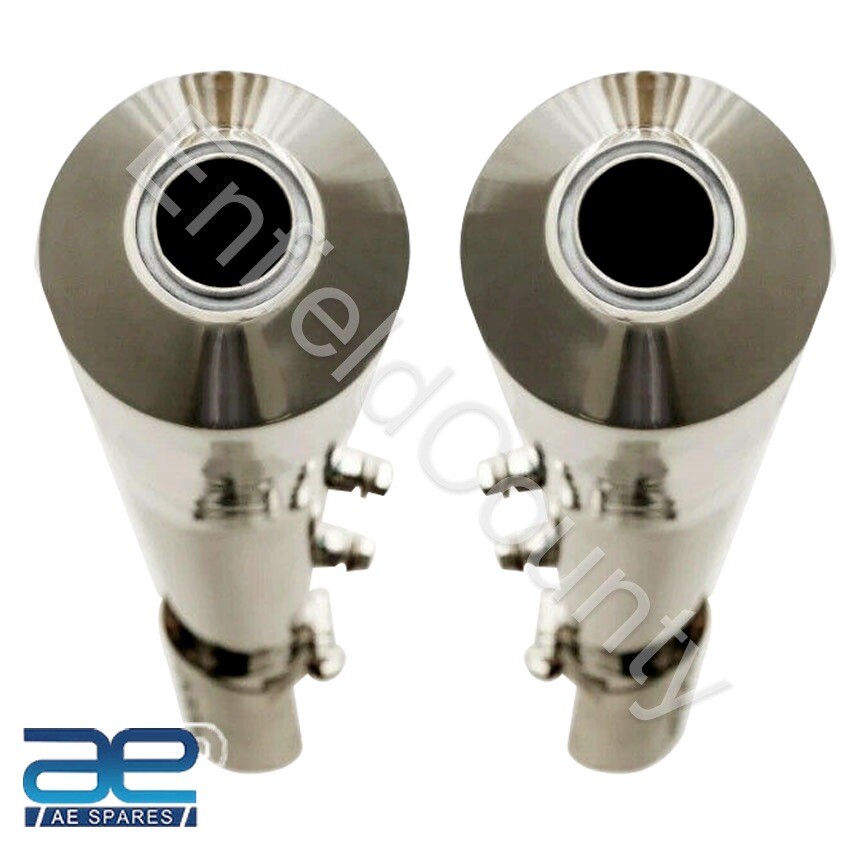 Moto Wings Performance Trident Exhaust For Royal Enfield Continental GT 650  