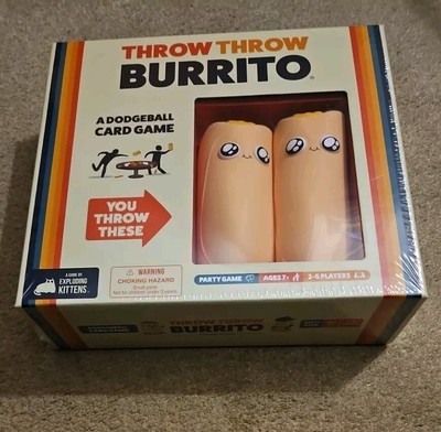  Throw Throw Burrito Party Game. New. Ages 7+. 2-6 Players. 