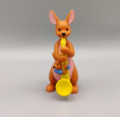 Disney Winnie The Pooh Collectibles Kanga & Roo Playing Saxophone Figure 2000