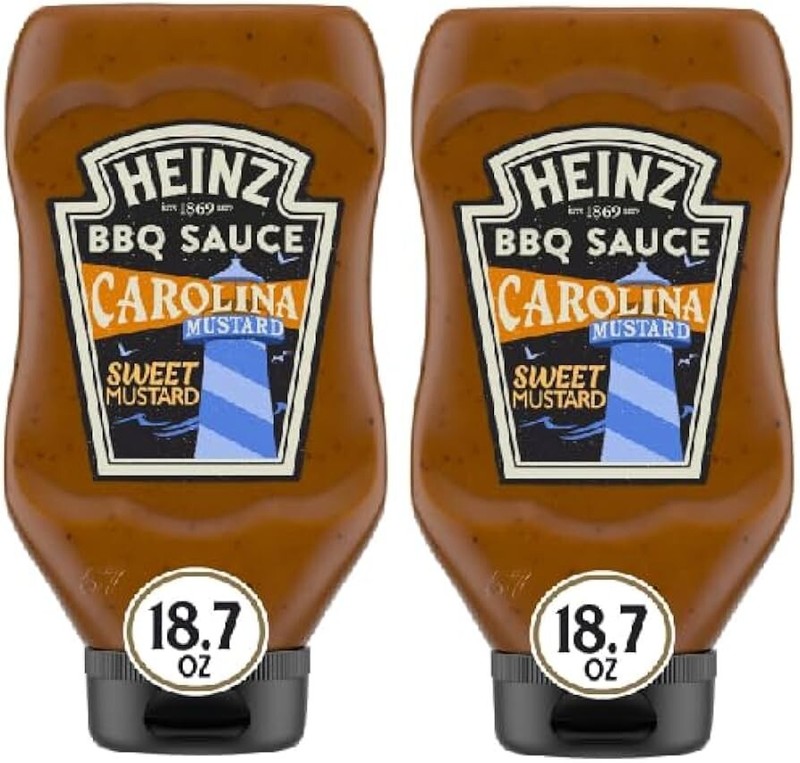 Heinz Carolina Mustard Style BBQ Sauce (18.7 Oz Bottles, Pack