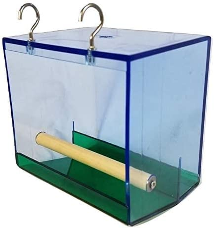 Seed Catcher Tray Hanging Cup Food Dish For Cage