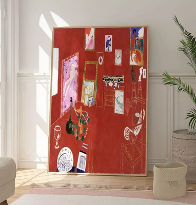 The Red Studio Print, Henri Matisse Artwork, Modern Wall Art Decor, Popular Art