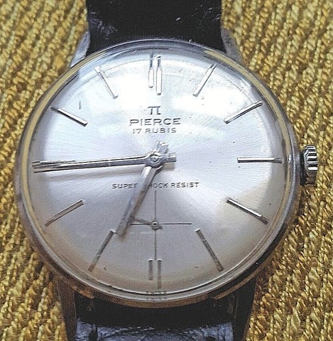 Pierce Super Shock Resist, Watch Mechanical Movement, Load Manual, 17