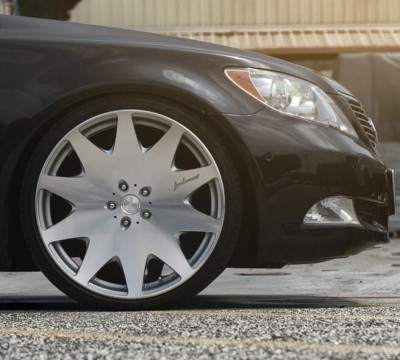 19'' MRR HR3 SILVER CONCAVE WHEELS RIMS FITS LEXUS LS430 19x8.5/19x9.5 STAGGERED