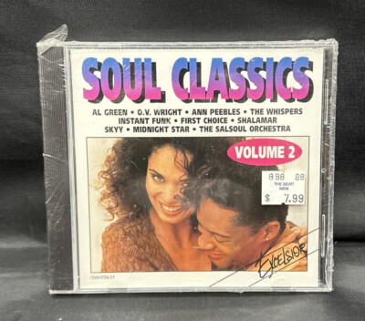 SOUL CLASSICS VOLUME 2 Excelsior New CD 1998 Various Artists EMI Capitol  