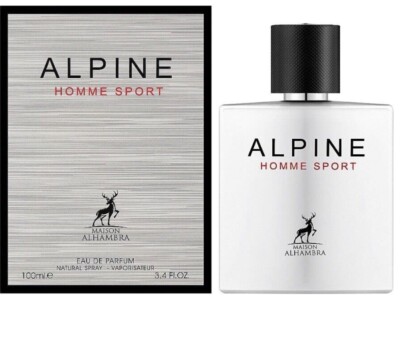 Alpine Homme Sport EDP For Men By Maison Alhambra Lattafa 100 ML Free shipping
