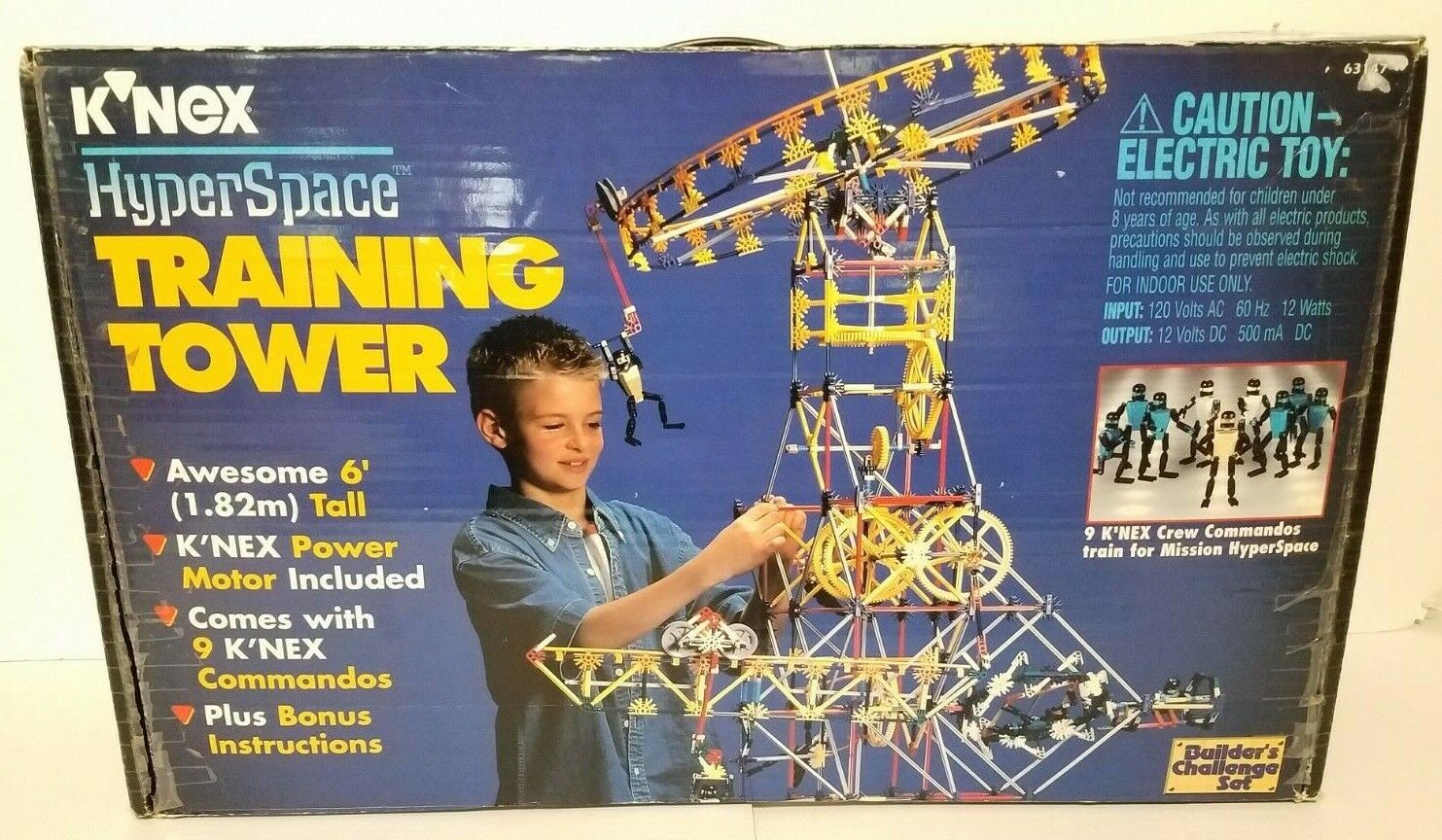 K'NEX Hyperspace Training Tower NEW Open Box Complete 63147 K'NEX Hyperspace Training Tower NEW Open Box Complete 63147
