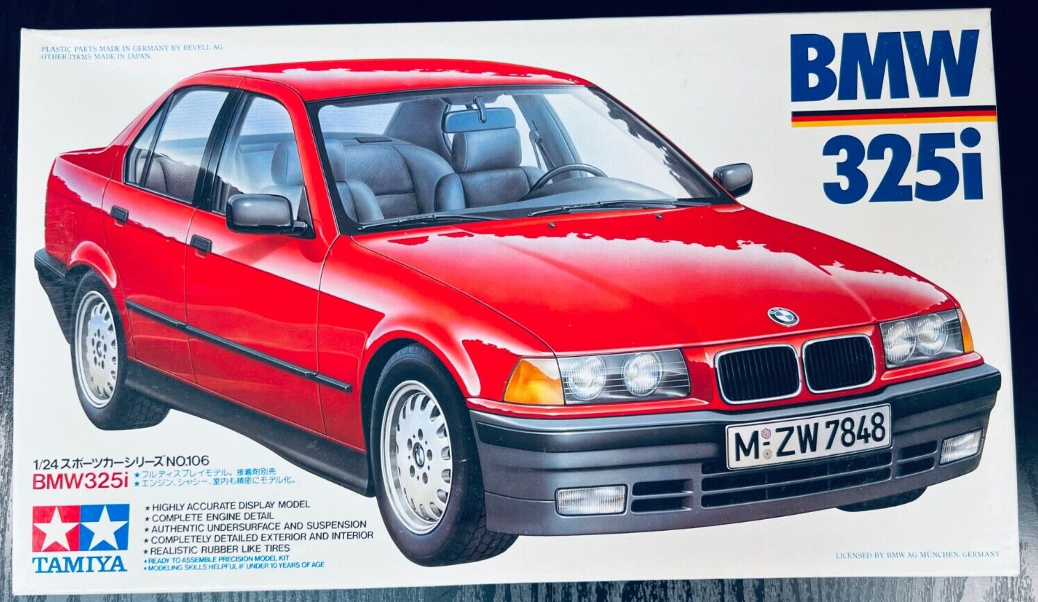 TAMIYA BMW 325i プラモデル 1/24 TAMIYA 1/24 BMW 325i Item 24106 from Japan | eBay