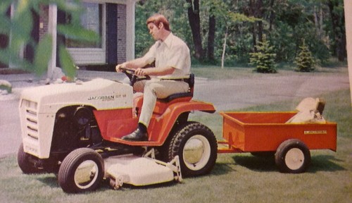 Jacobsen GT 10 12 14 Lawn Garden Tractor Color Sales Brochure 12p Chief Ford LGT