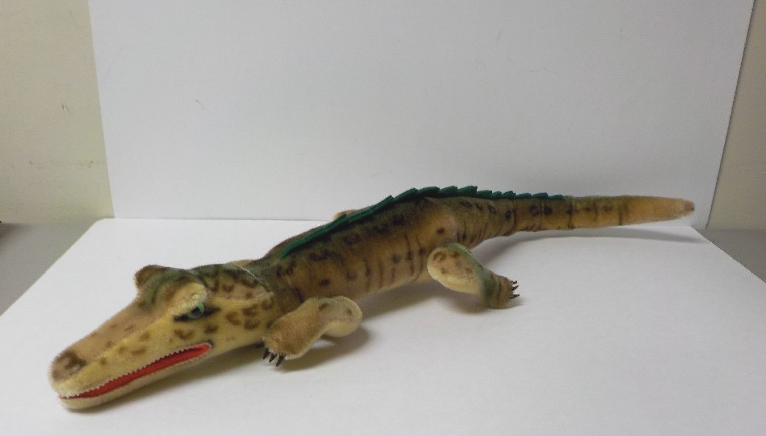 Steiff - シュタイフ★Hand-Crocodile Gaty★クロコダイルのハンドパペット Vintage STEIFF Gaty Crocodile Hand Puppet ~ 1956-58 – Once