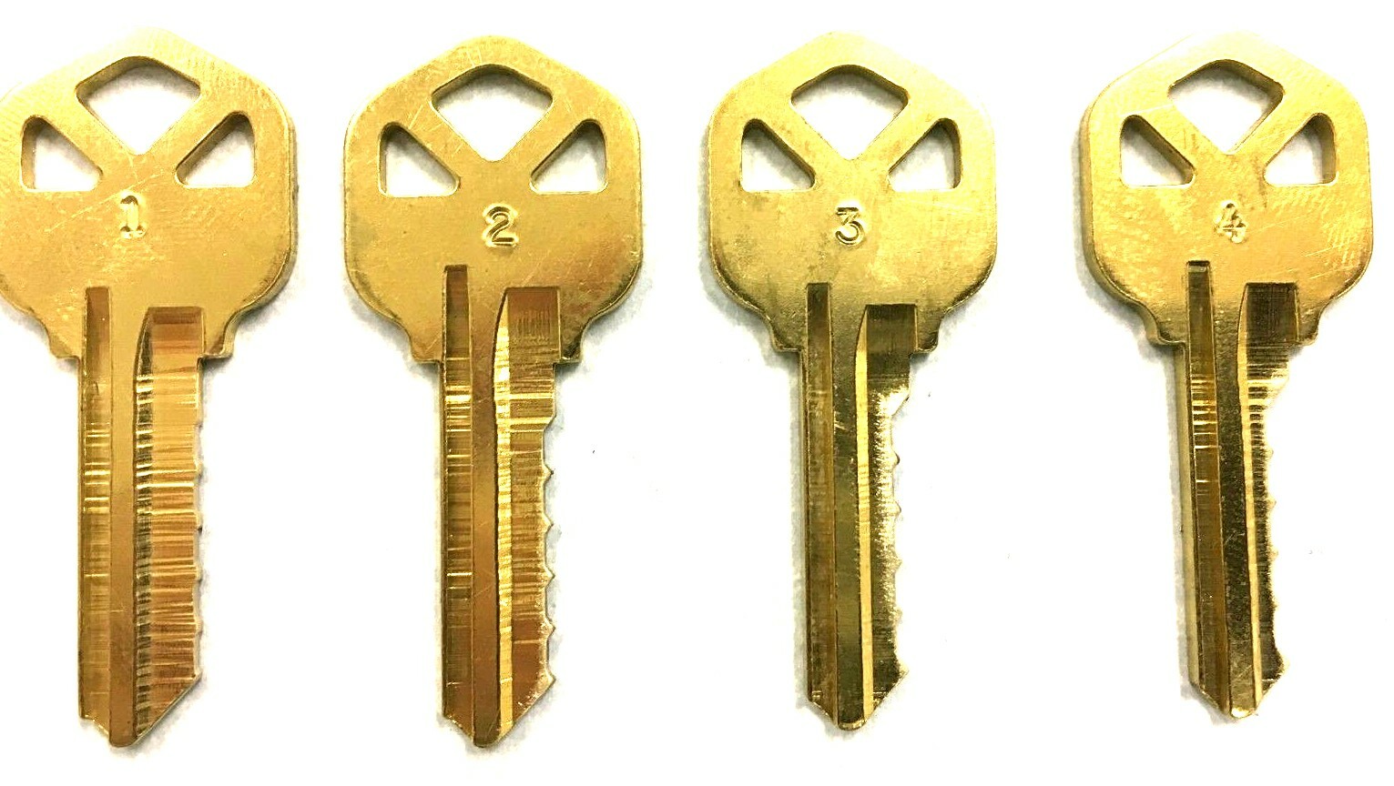 Kwikset KW1 1176 Space And Depth Keys 5 Cut Blanks HPC C31