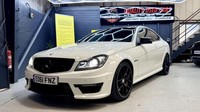 MERCEDES-BENZ C CLASS 6.3 C63 V8 AMG Edition 125 White Auto Petrol 2011