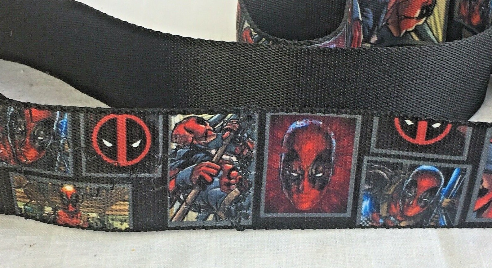 Deadpool Wade Winston Wilson Buckle-Down Belt Marvel Comics ADJUSTABLE COMICS