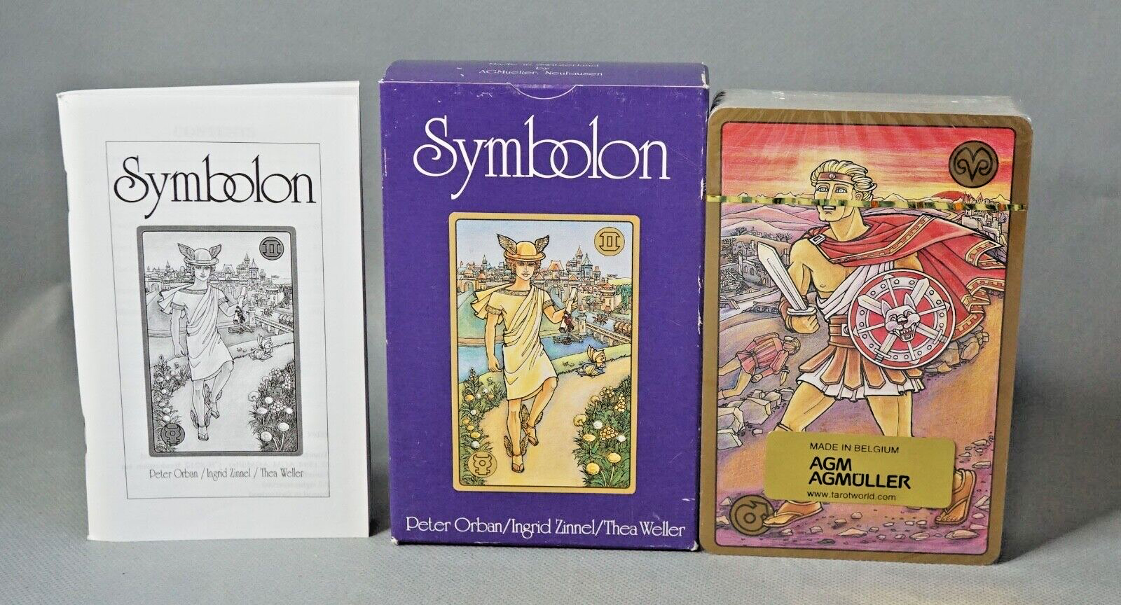 1993 Symbolon Tarot Deck First Ed. Swiss AGM Orban, Zinnel 1993 Symbolon Tarot Deck First Ed. Swiss AGM Orban, Zinnel