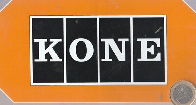 JTD2. KONE ascenceurs. Ancien logo. Vintage