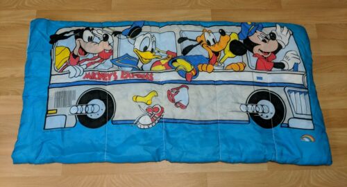 Mickey Mouse Bus Goofy Donald Pluto Donald Duck Kids Sleeping ...