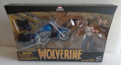 NEW 2017 MARVEL LEGENDS ULTIMATE RIDERS X-MEN WOLVERINE WITH MOTORCYCLE BIKE