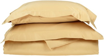 SUPERIOR Egyptian Cotton 1200 Thread Count Embroidered 3-Piece Duvet Cover Se...